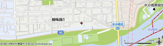 愛知県名古屋市北区楠味鋺1丁目1045周辺の地図