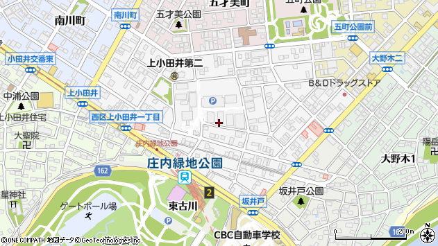 〒452-0805 愛知県名古屋市西区市場木町の地図
