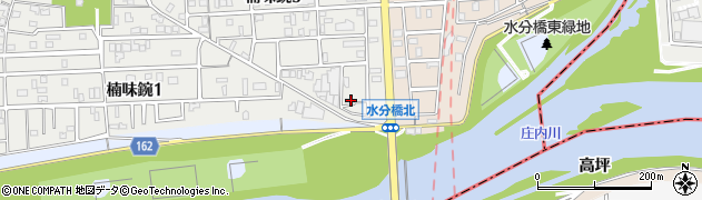 愛知県名古屋市北区楠味鋺5丁目2603周辺の地図