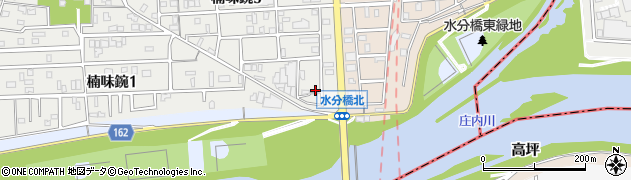 愛知県名古屋市北区楠味鋺5丁目2627周辺の地図