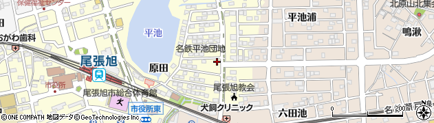 フジコマ尾張旭店周辺の地図