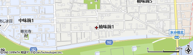 愛知県名古屋市北区楠味鋺1丁目728周辺の地図