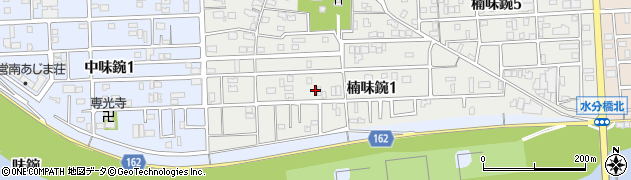 愛知県名古屋市北区楠味鋺1丁目736周辺の地図