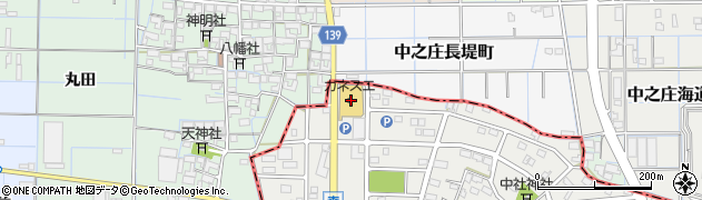株式会社カネスエ　青果センター周辺の地図