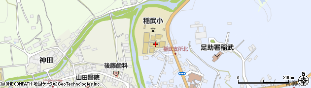 愛知県豊田市稲武町（シモ田）周辺の地図