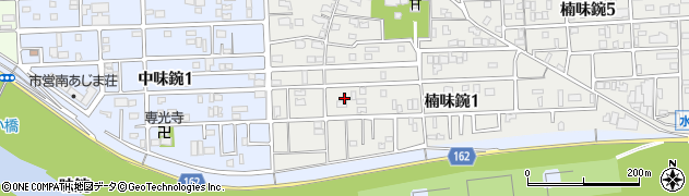 愛知県名古屋市北区楠味鋺1丁目711周辺の地図