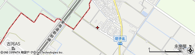 滋賀県犬上郡甲良町尼子3341周辺の地図