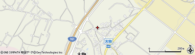 滋賀県大津市大物482周辺の地図