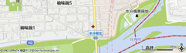愛知県名古屋市北区楠味鋺5丁目2504周辺の地図