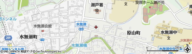 愛知県瀬戸市原山町33周辺の地図