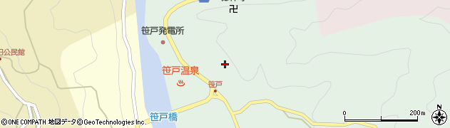 愛知県豊田市笹戸町（前田）周辺の地図