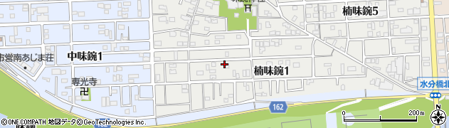 愛知県名古屋市北区楠味鋺1丁目717周辺の地図