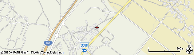 滋賀県大津市大物455周辺の地図