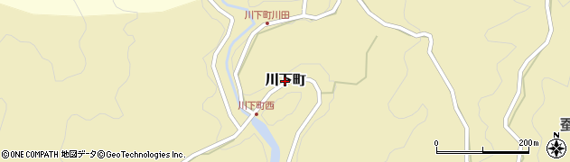 愛知県豊田市川下町周辺の地図