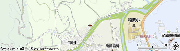 愛知県豊田市桑原町（上鎌井）周辺の地図