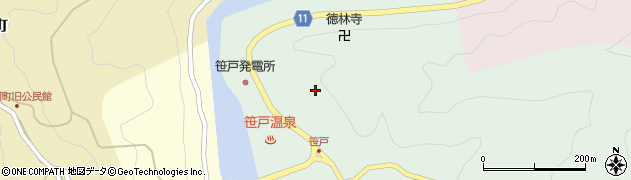 愛知県豊田市笹戸町（神田）周辺の地図