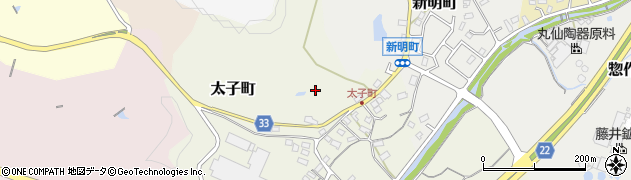 愛知県瀬戸市太子町周辺の地図