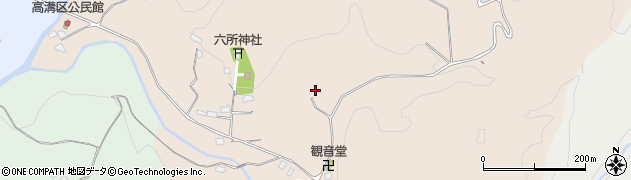 千葉県富津市高溝209周辺の地図