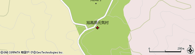 旭高原元気村キャンプ場周辺の地図