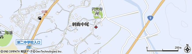 島根県大田市久手町刺鹿中尾1455周辺の地図