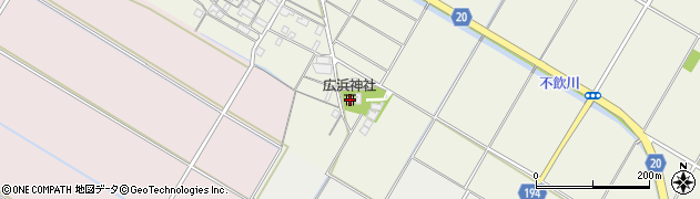 広浜神社周辺の地図