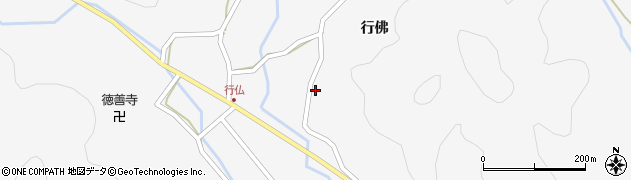 京都府京丹波町（船井郡）質美（名畑）周辺の地図