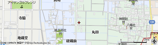 愛知県稲沢市中之庄町丸田56周辺の地図