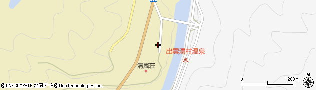 島根県雲南市吉田町川手182周辺の地図