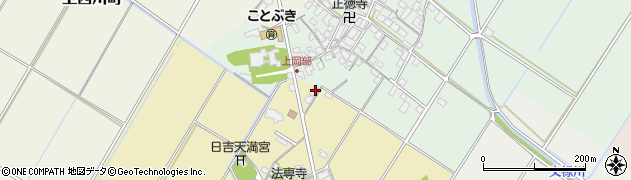 愛知川彦根線周辺の地図