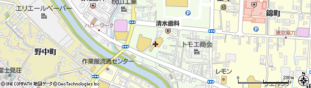 ジェームス富士宮店周辺の地図