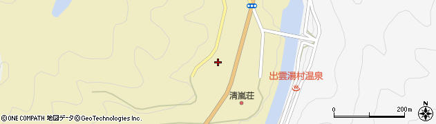 島根県雲南市吉田町川手169周辺の地図