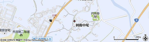 島根県大田市久手町刺鹿中尾1242周辺の地図