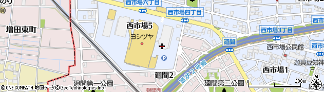 麺丼全般 ほなみ ヨシヅヤ清洲店周辺の地図