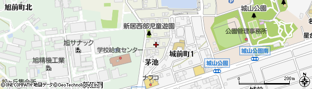 愛知県尾張旭市平子町中通41周辺の地図
