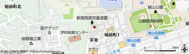 愛知県尾張旭市平子町中通51周辺の地図