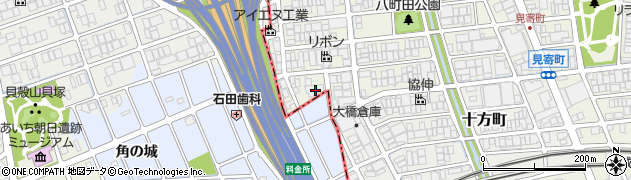 愛知県名古屋市西区長先町24周辺の地図