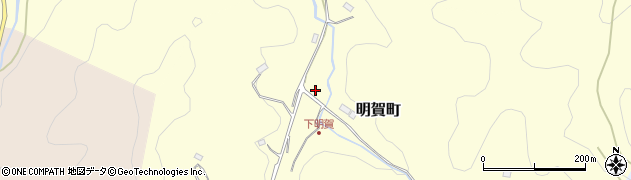 愛知県豊田市明賀町周辺の地図