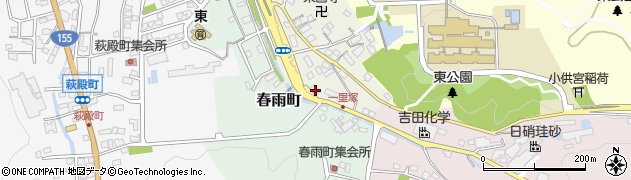 愛知県瀬戸市一里塚町30周辺の地図