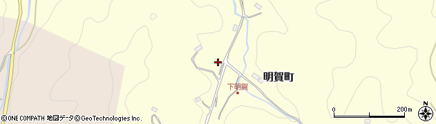 愛知県豊田市明賀町ホンゴ周辺の地図