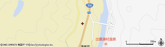 島根県雲南市吉田町川手191周辺の地図
