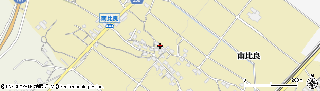 滋賀県大津市南比良538周辺の地図