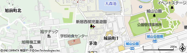 愛知県尾張旭市平子町中通79周辺の地図
