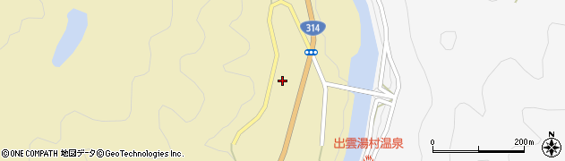 島根県雲南市吉田町川手190周辺の地図