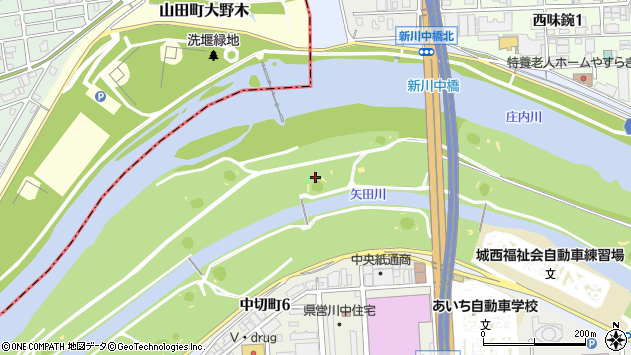 〒462-0051 愛知県名古屋市北区中切町の地図