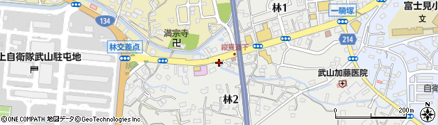 武山電化センター周辺の地図