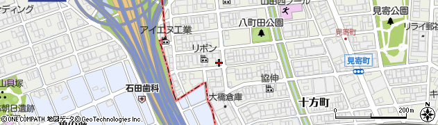 愛知県名古屋市西区長先町80周辺の地図