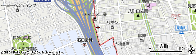 愛知県名古屋市西区長先町86周辺の地図