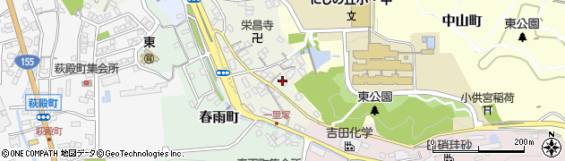 愛知県瀬戸市一里塚町27周辺の地図