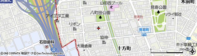 愛知県名古屋市西区長先町74周辺の地図