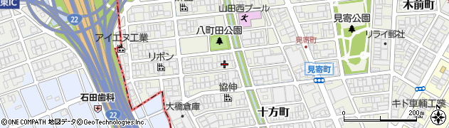 愛知県名古屋市西区長先町72周辺の地図